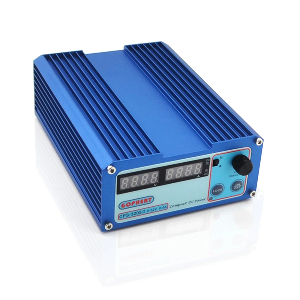 CPS-3205II импульсный источник питания постоянного тока с одним выходом 0-32V 0-5A 160W Регулируемый SMPS переключаемый AC 110 V/220 V
