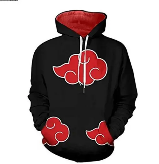 

3D print Naruto Hoodies Boruto anime hoodie Akatsuki Uchiha Itachi Sharingan sweatshirt Sasuke Cosplay Kakashi hooded top