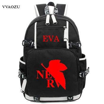 

Cartoon Neon Genesis Evangelion EVA Cosplay Shoulder Bag Backpack Nylon Dayback Men Women Knapsack Mochila Free Shipping