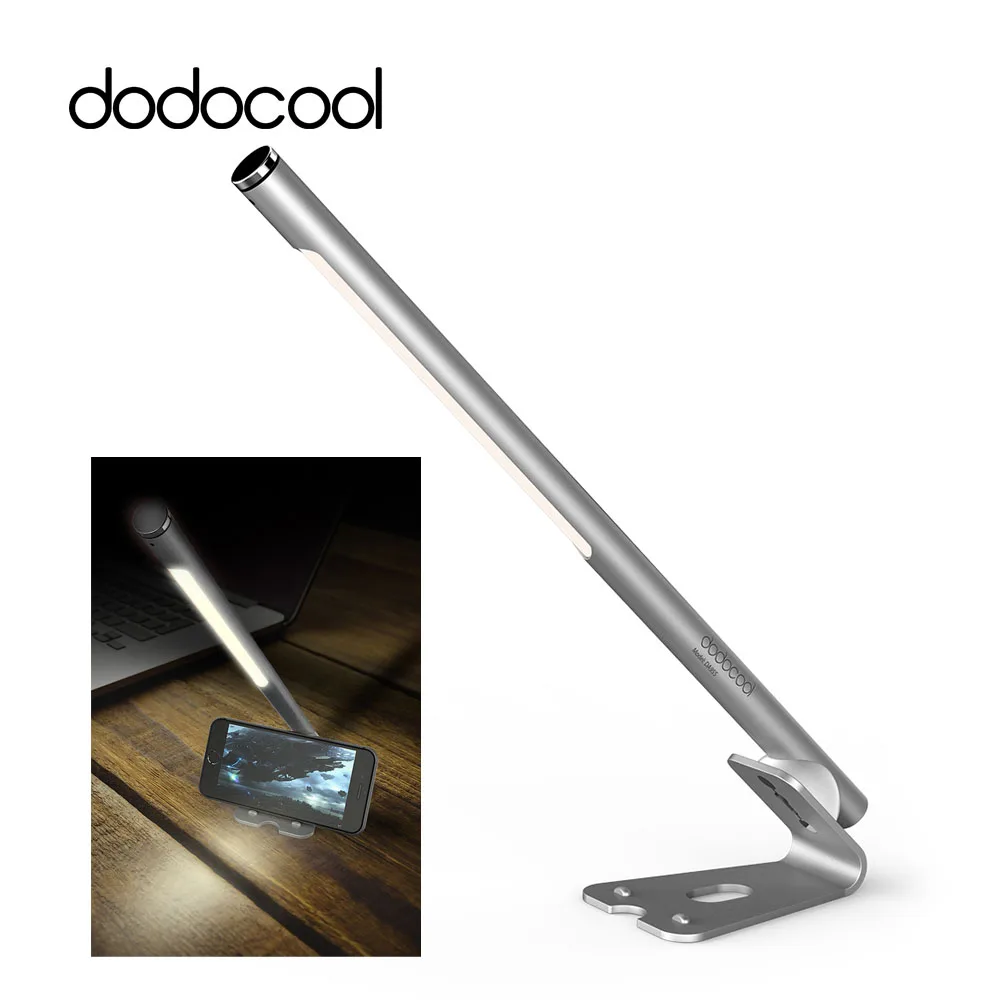 

dodocool LED Desk Lamp Dimmable Touch Book Light 5W 20 LED Charging Reading Light Rechargeable Lamp [SELF PICKUP BY CUSTOMER]