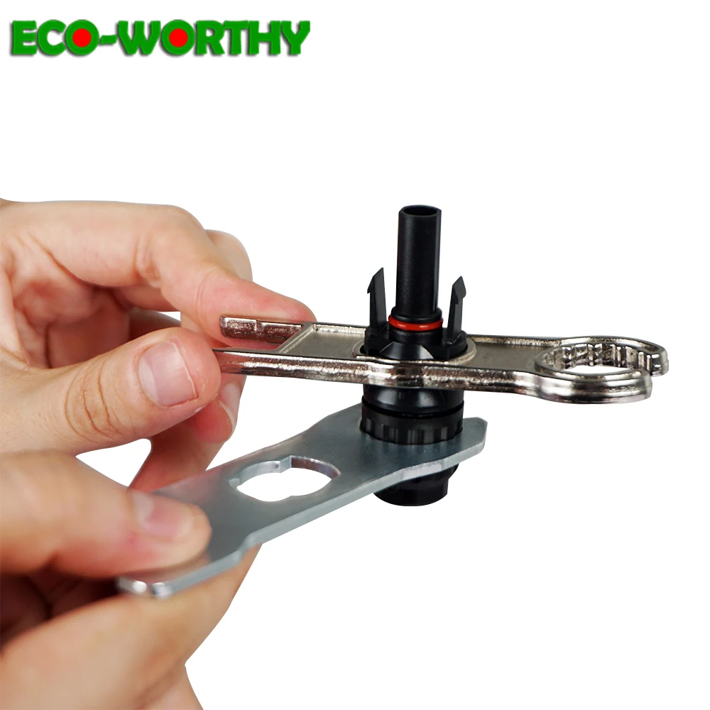 ECOworthy 1/5/10/20 пар MC4 Разъем для установки на солнечной батарее инструмент гаечный