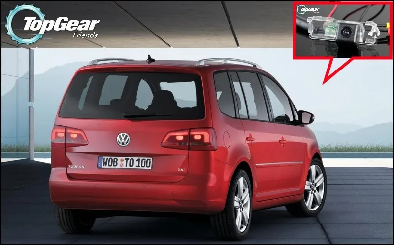 Car Camera For Volkswagen VW Touran High Quality Rear View Back Up Camera For Fans  CCD + RCA
