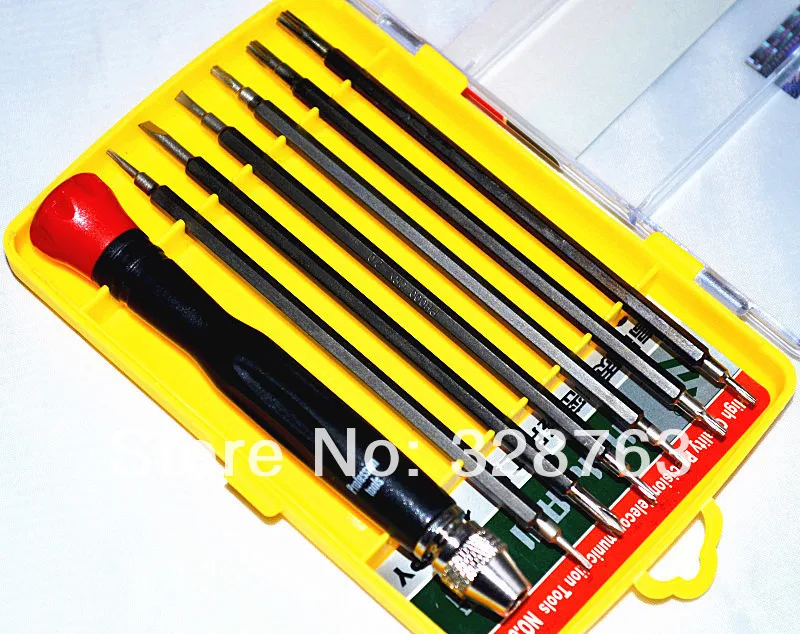 

Freeshipping 2013 new 7 in1 Multi-purpose precision screwdriver set with packing box Chaiji Service tools Hard disk open tools