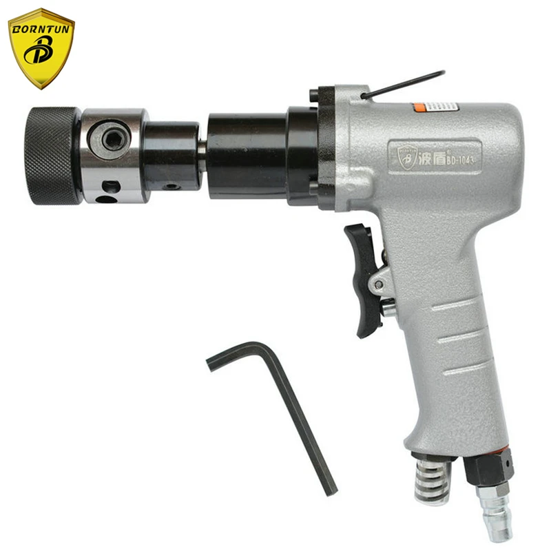 

Borntun Pneumatic Air Screw Tap Drills M3-M12 Gun Pistol Pneumatic Air Drilling Bore Boring Tapping Wrench Tool for Metalworking