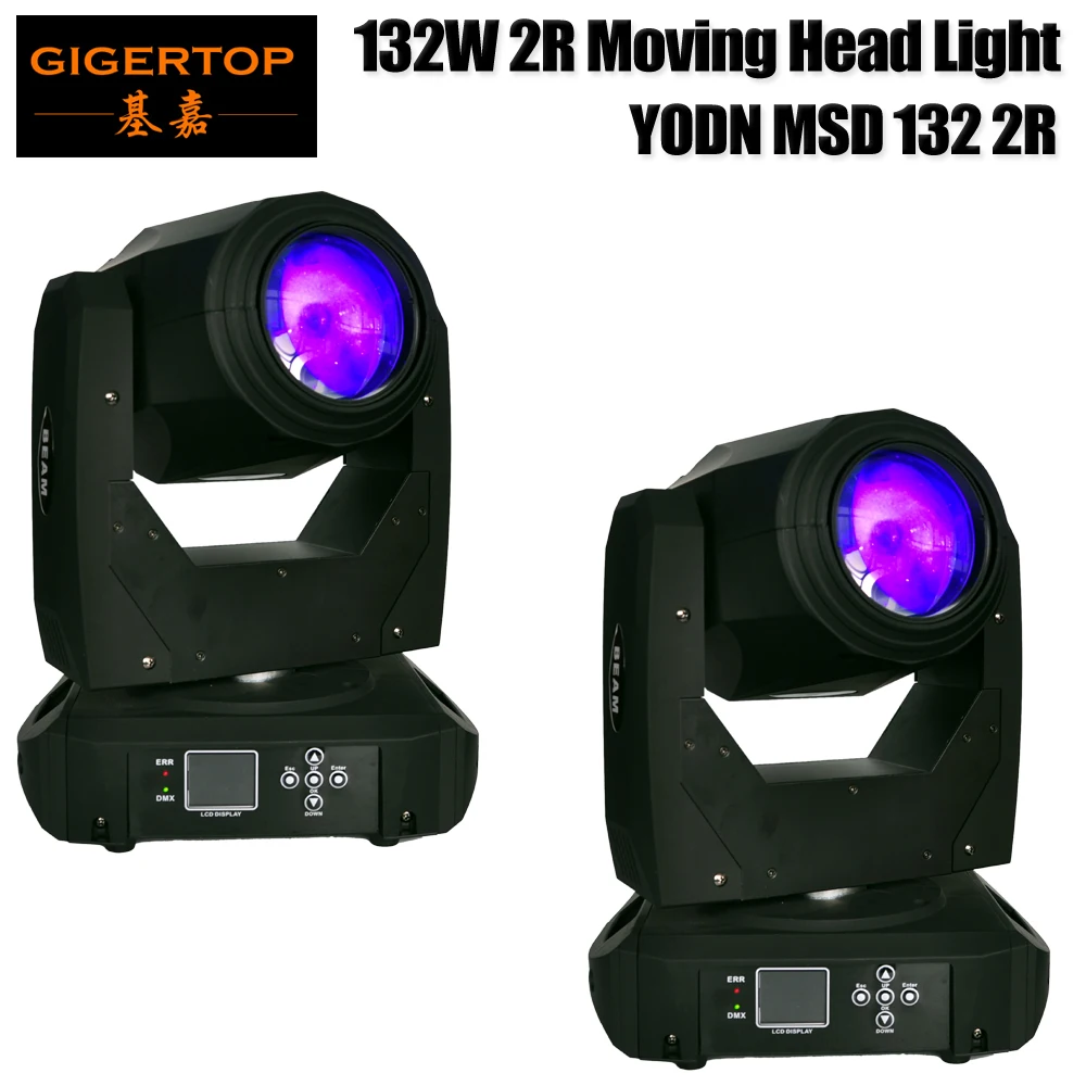 FedEx/TNT 2 шт Moving Head Шарпи луч 130 w 2R YODN свет этапа DMX512 сигнала Управление 3 pin интерфейсы 16CH/20CH для шоу