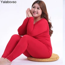 Новинка, кальсоны для женщин, размер 6XL, Женское зимнее термобелье, тонкий костюм, хлопковое женское термобелье, женская одежда Z20