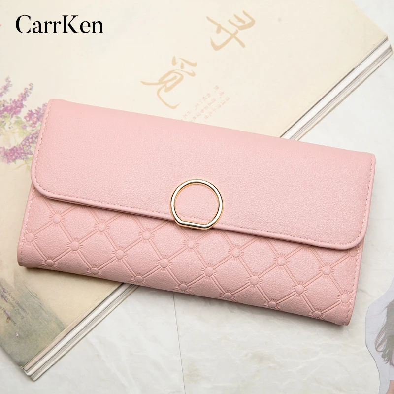 

Woman Wallet Clutch Plaid Wallet Zipper Female Ladies Hot Change Women Luxury Credit Phone Card Holder Coin Purses For Girls