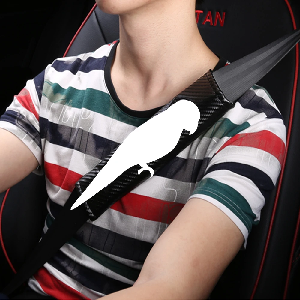 

2Pcs Car Seat Belt Covers Protect Saftey Belt Padding Car Styling Logo For Suzuki Alto Baleno Vitara Cervo Grand Vitara Reno
