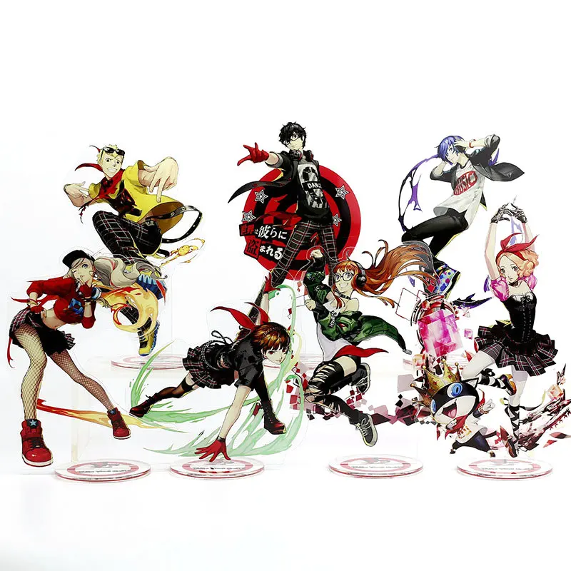 Persona 5 аниме игрушка двухсторонняя пластиковая фигурка высокого качества