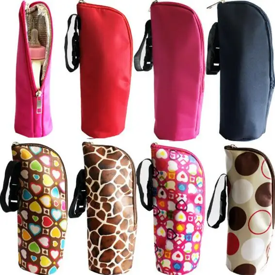 

Scolour New Baby Thermal Feeding Bottle Warmers Mummy Tote Bag Hang Stroller Pouch Winter Holder Hanging cooler bottle bag #123