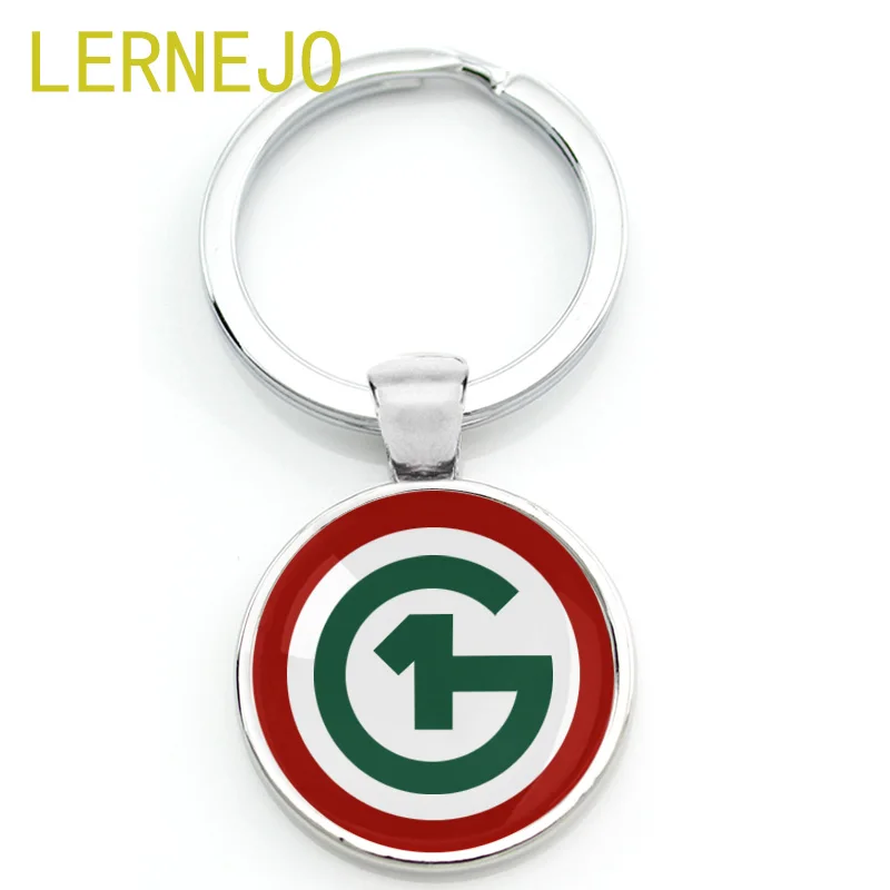

LERNEJO O1G Key Chain Key Ring Hungary Badge Cap Pendant Keychain Metal Keyring AUTO Car Keyfob Holder Llaveros Sleutelhanger