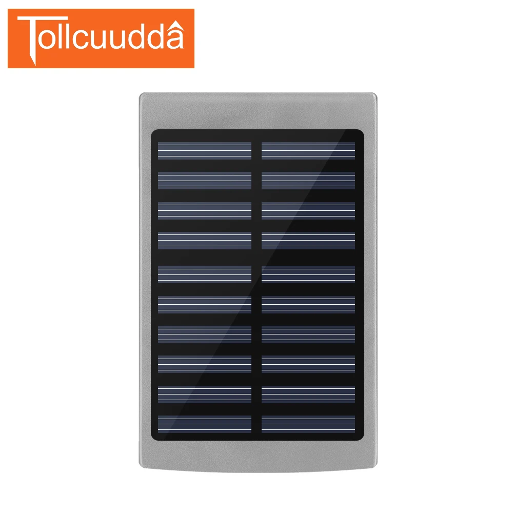 imágenes para Tollcuuda poverbank Cargador Solar Solar Power Bank 10000 mah Externa para el ipad Para el iphone 6 s 2017 teléfono carregador de celular imágenes para Tollcuuda poverbank Cargador Solar Solar Power Bank 10000 mah Externa para el ipad Para el iphone 6 s 2017 teléfono carregador de celular
