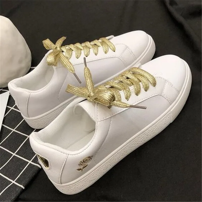 

2019 Women Vulcanized Sneakers Shoes Woman Fashion Pu Leather Casual Shoes Women Off White Shoes Tenis Feminino Zapatos Mujer