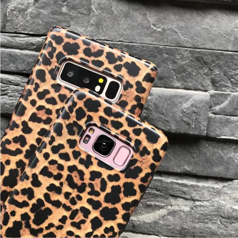 Чехлы YHBBCASES в стиле ретро с изображением леопарда для телефонов Samsung Note 10 Plus 8 9