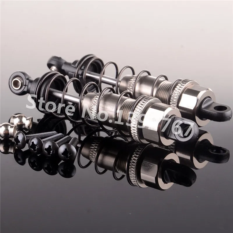 

2Pcs RC Car Alum Front Oiled Shock Absorber 84mm K949-010 For 1/10 Scale Models Remote Control Cars WLtoys K949 CLIMBING Crawler