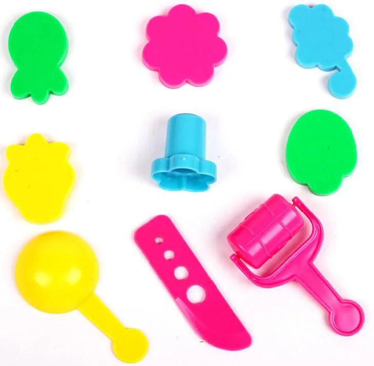 Глиняные инструменты игрушки цветной игровой тесто модель инструмент игрушка 36 шт./лот Креативные 3D инструменты для пластилина масса для лепки детский подарок