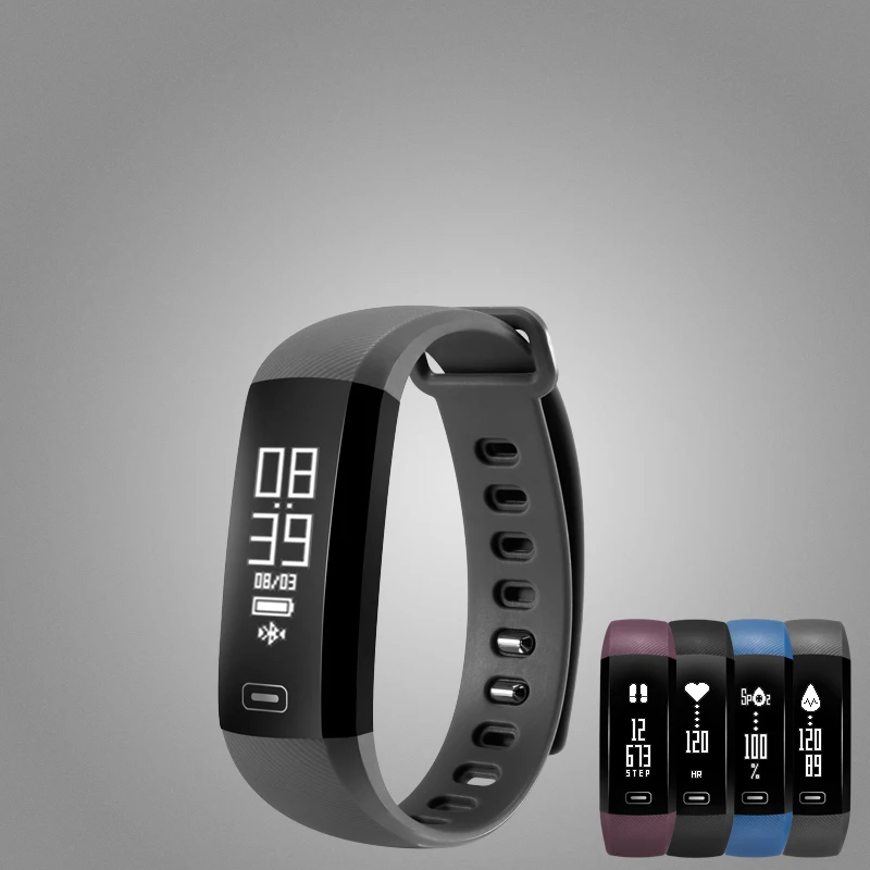 Смарт браслет M2 пульсометр измеритель артериального давления фитнес Smartband для iOS