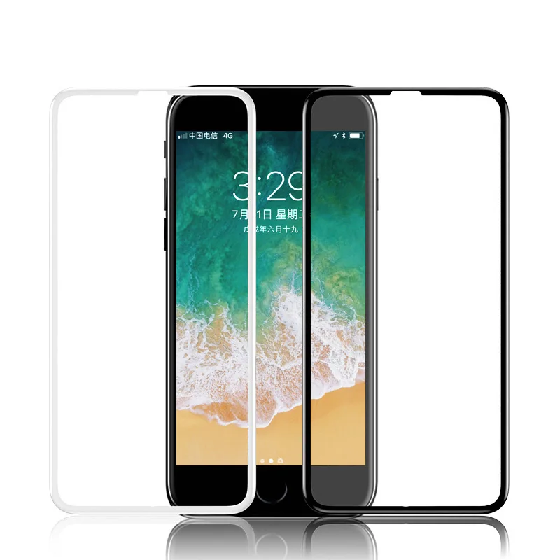 9D пленка из закаленного стекла для iphone XS XR Max Защитная экрана 6 6s 7 8 Plus X полное