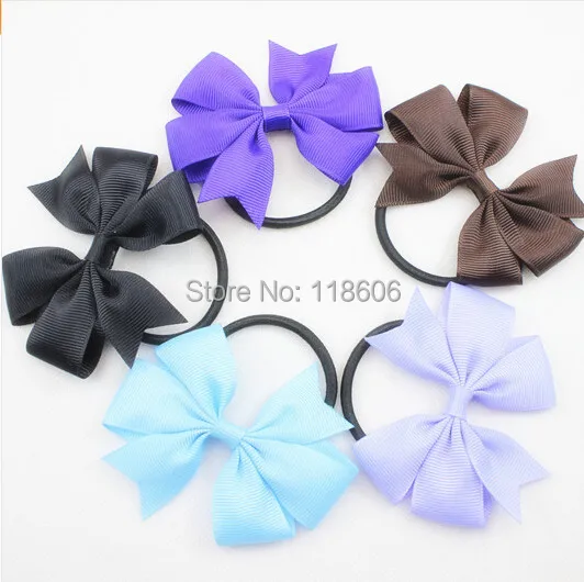 New Ribbon Hair Bow with Band for Girl2.jpg