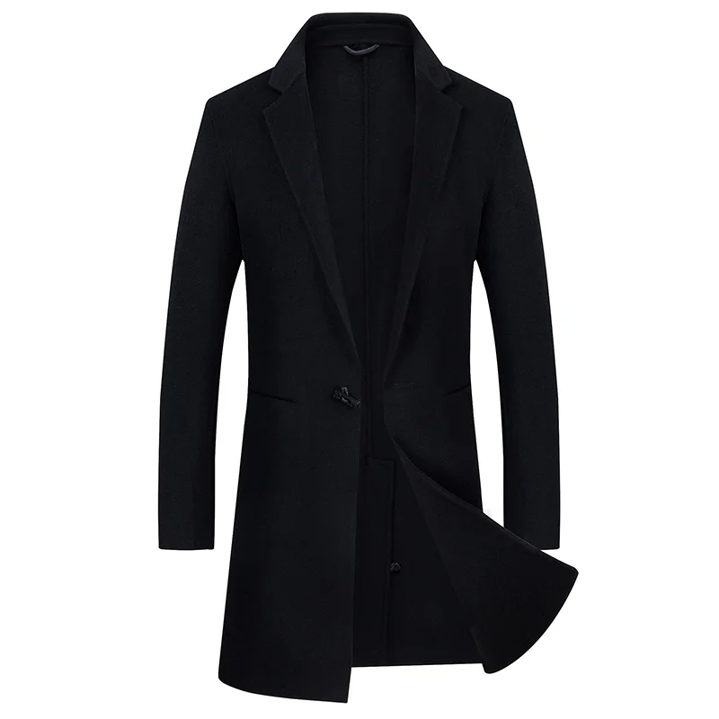 new plus size high quality Jackets & Coats Single buckle Casual Mens