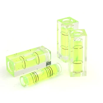 

5pcs Multifunctional Mini bubble Level Woodworking Wooden Horizontal Bubble Mini Level Feet Foot Slope Measuring Tools