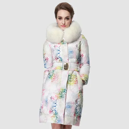 Cheap 2016 new hot winter Thicken Warm woman Down jacket Coats Parkas Outerwear Hooded fox Fur collar luxurious long plus size 3XXXL