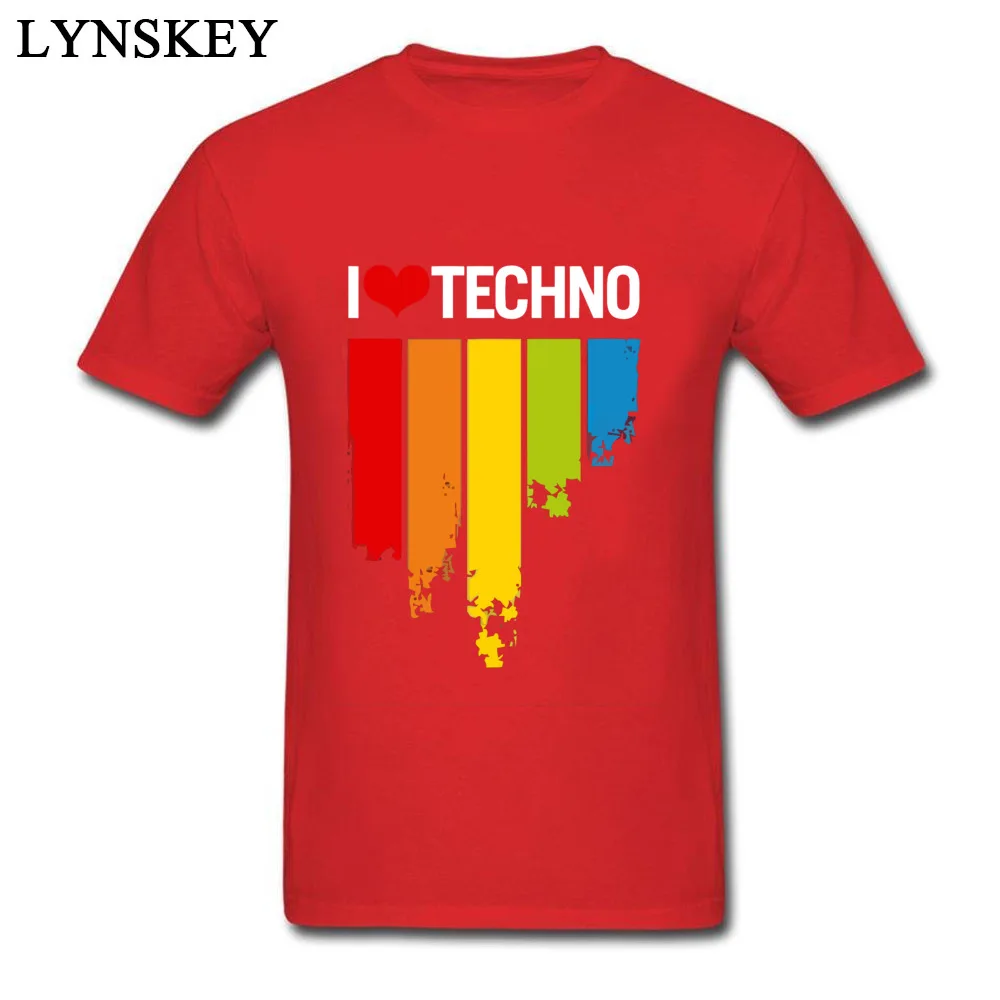 I LOVE TECHNO_red