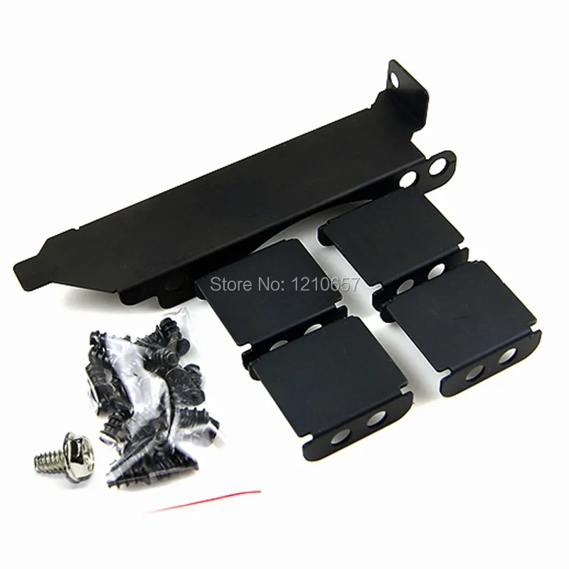 

1 Set Dual Fan Mount Rack PCI Slot Bracket for video card 3x 8cm/9cm fan