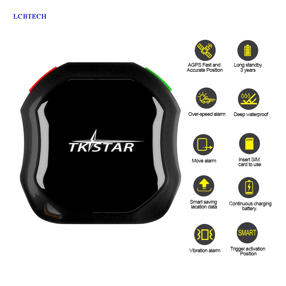 Лидер продаж водонепроницаемый GPS трекер TL109 LK109 через GSM/GPRS устройство слежения