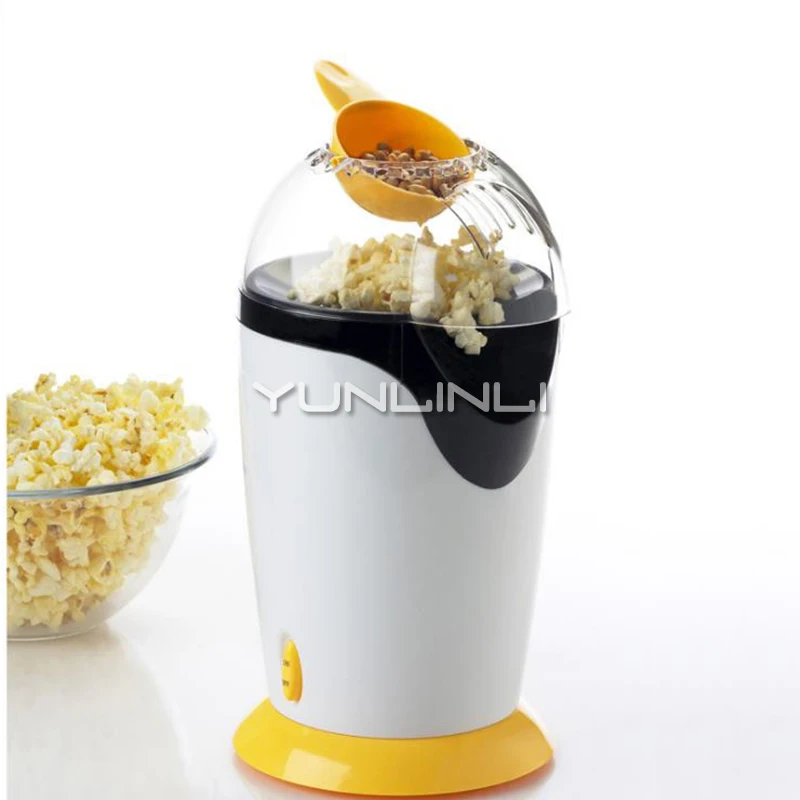 1200W Mini Home Popcorn Machine Plug-In Hot-Air Oil-Free Popcorn Machine  Popcorn Makers for Home Kitchen Party Travel US EU Plug - AliExpress