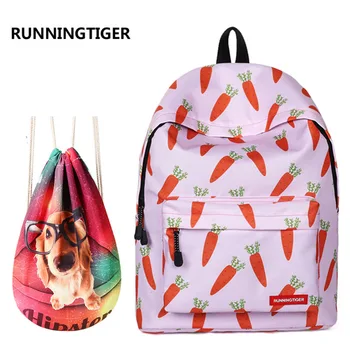 

Cute Radish 14 Inches Laptop Backpack School Backpack Bookbags College Bags Daypack Children Backpack rugtas mochila escolar