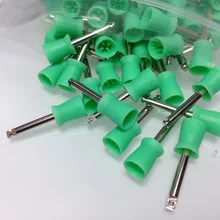 100 шт. полировальная крышка зубной защелки стиль чашки для лечения 6 Webbeds зубной полости резиновый колпачок, как видно