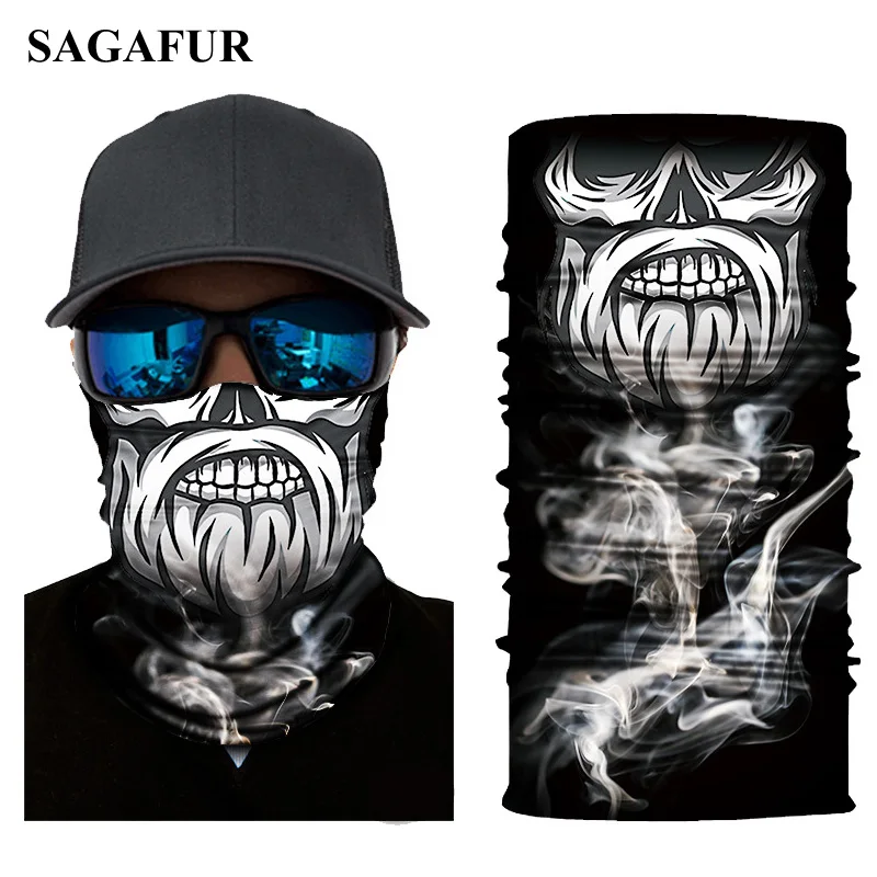 Cool Bicycle Seamless Bandanas Men Summer Outdoor Sport bandanas Unisex