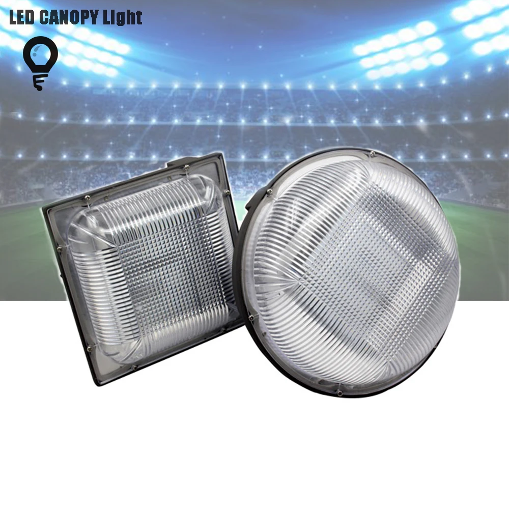 

DEFONG Outdoor Indoor 100/120W Pure White LED Canopy Light AC 100-277V Waterproof IP65 SMD Lamp Industrial Lighting Lamps
