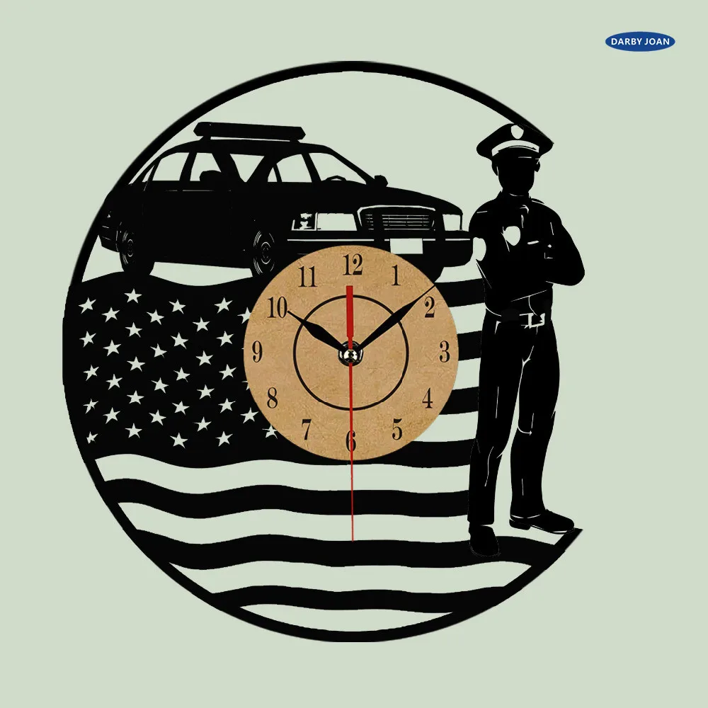 Классические виниловые настенные часы CD USA современные современный дизайн | Дом и