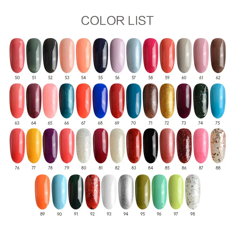 Billige Maniküre Set Nagel Gel Polish Set 48W LED Trockner Lampe Für Gel Nagellack Lack Lack Set Semi Permanent nail art Werkzeuge Kit