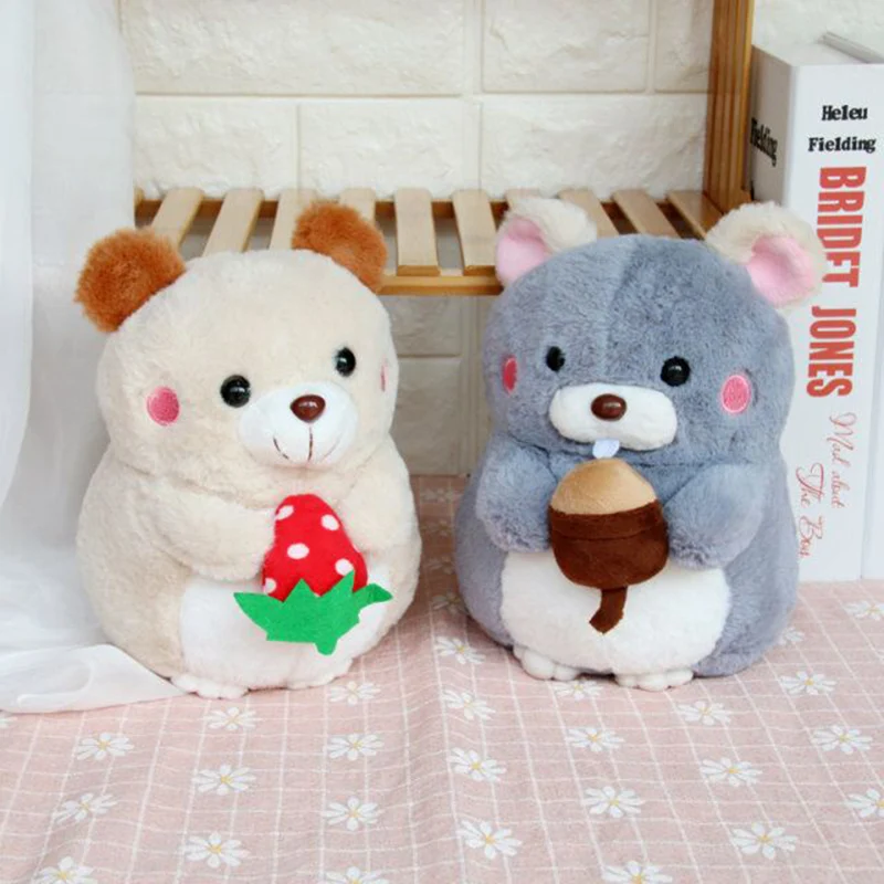 1 шт. 20 см Супер милый плюшевый кролик медведь Marmot игрушка мягкая Кролик Кукла Kawaii Подушка плюшевая игрушка детская игрушка подарок для девочки