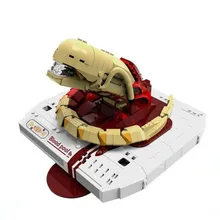 830 шт., Звездные войны, креативный фильм, серия MOC, инопланетянин, детский хищник, строительные блоки, модель, кирпичи, подарок, рождественский подарок