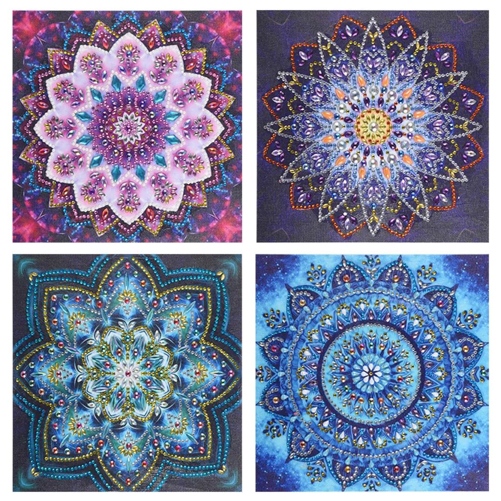 

5D Diy Mandala Home Decor Crystal Rhinestones Special Shaped Diamond Painting Cross Stitch Inlay Diamond Embroidery New Arrivals