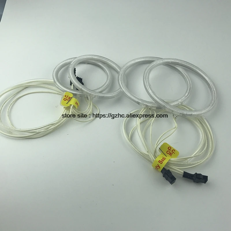 HochiTech для Hyundai i30 2008 2011 Ультраяркий Дневной светильник DRL CCFL ангельские глаза
