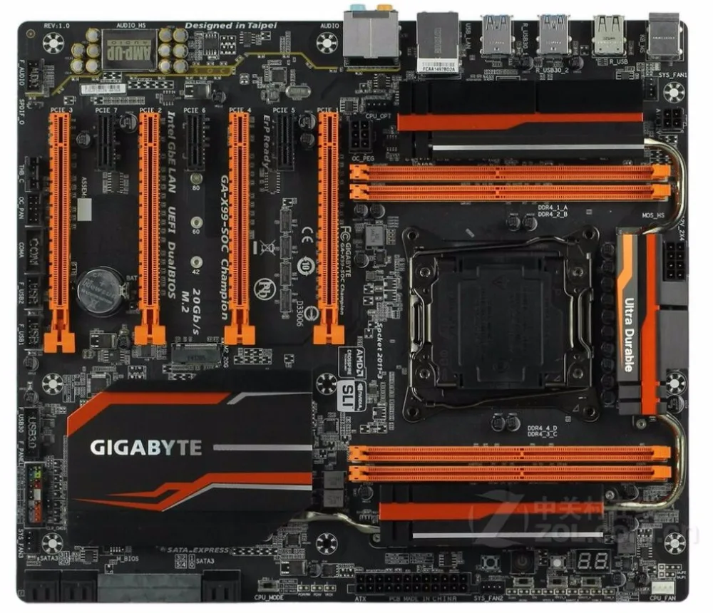 afskaffet maskine beholder For Gigabyte GA-X99-SOC Champion Original Used Motherboard X99-SOC Champion  X99 Socket LGA 2011 V3 DDR4 USB3.0 SATA3 PCI-E3.0 - AliExpress Computer &  Office