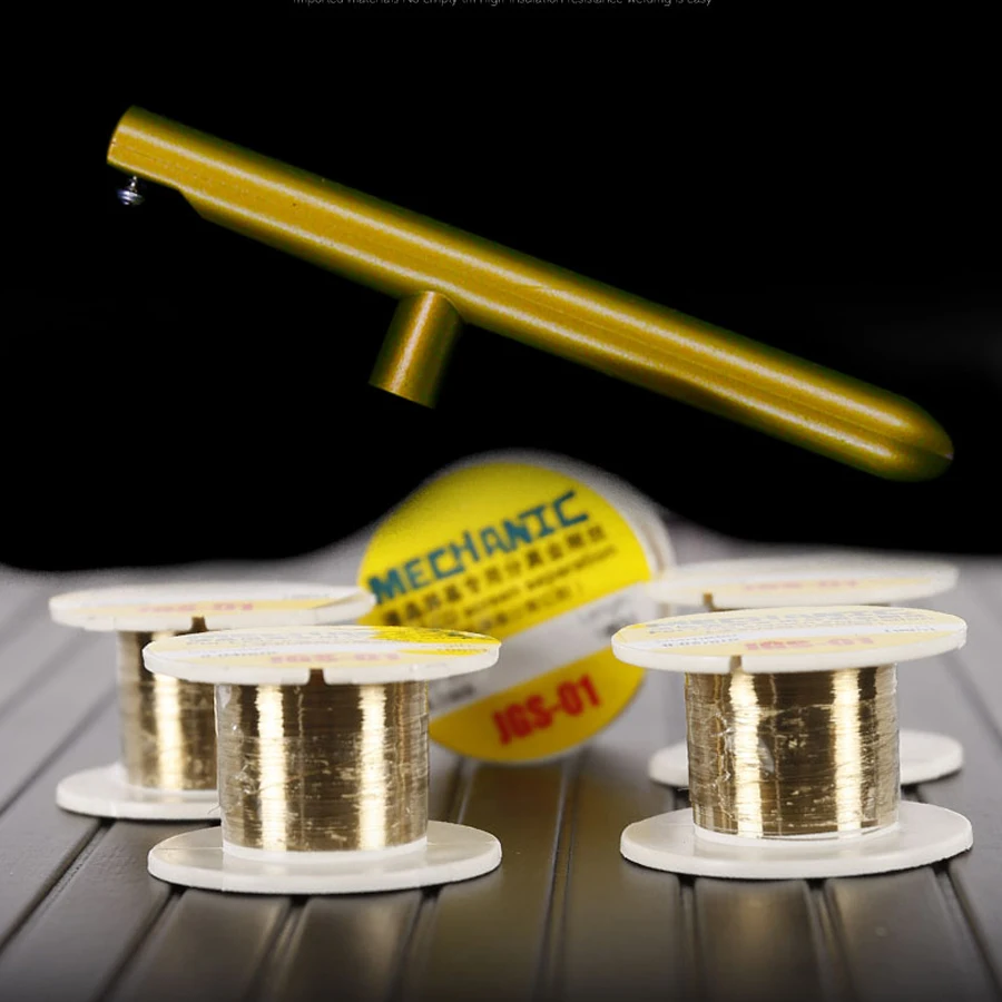 Hilo De Corte De Molibdeno Para Reparar Pantallas - 100 Metros De Longitud, 0.03mm Grosor, Con Mango, Para Separar Cristales De Móviles Y LCD