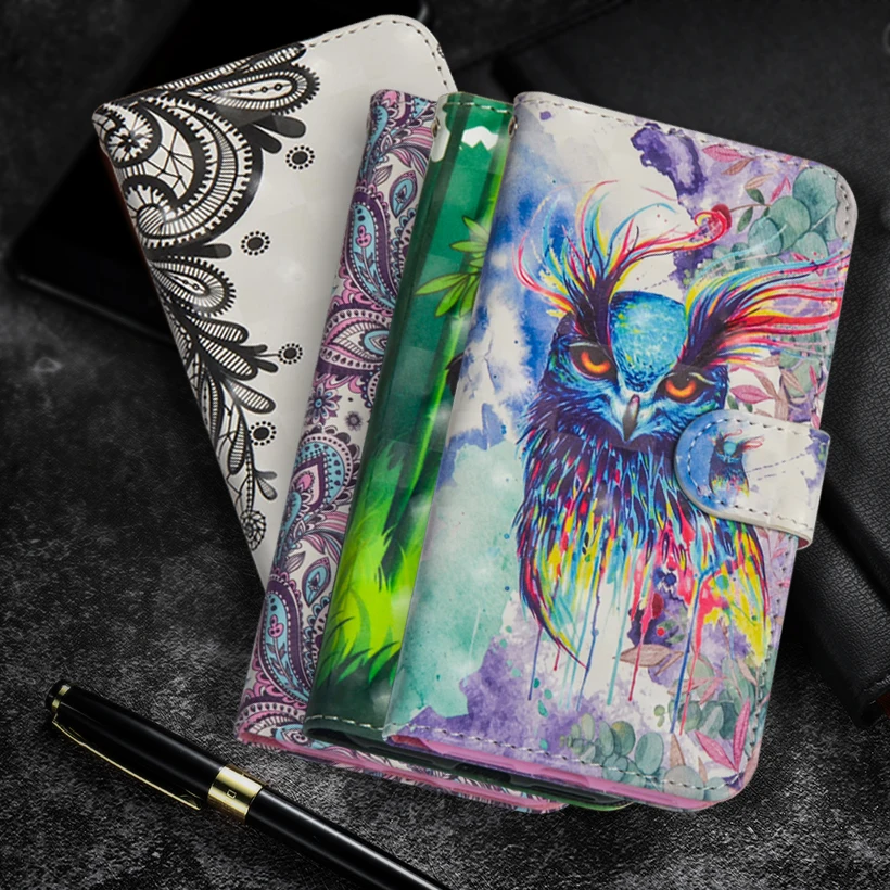 Чехол-книжка с бабочкой для смартфона, для Xiaomi Redmi Примечание 5A, капа, бумажник из искусственной кожи, ТПУ, чехлы для Redmi Note 5A, 6, 7, 7 S, K20 Pro, чехол