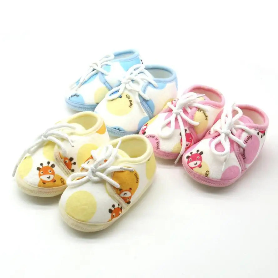 Baby First Walkers Shoes Cartoon Pattern Infant Anti-Slip Soft Sole Newborn Sneakers Baby Shoes Baby Girl Shoes Baby Boy Shoes