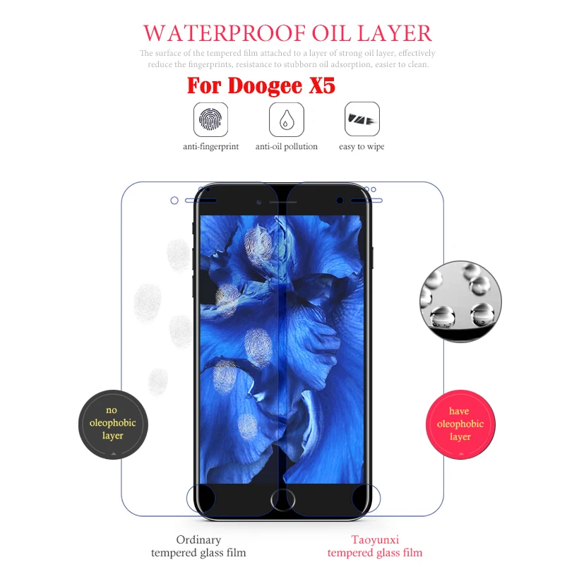 Закаленное стекло McCollum Для Doogee X5 Pro S защитные пленки для экрана Max Pro|Защитные