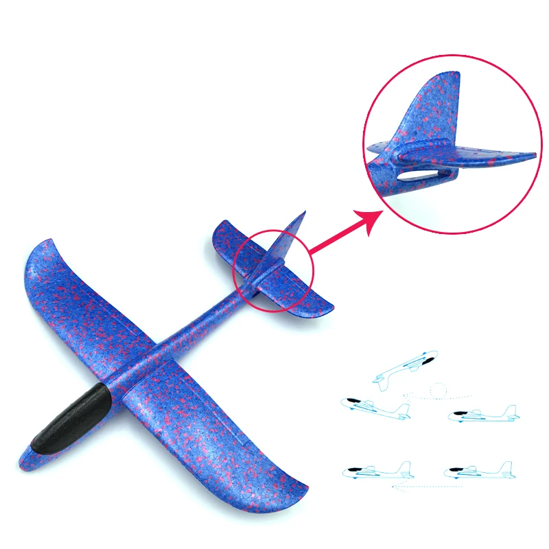 Детская игрушка ручной бросок самолет малыш Спорт на открытом воздухе EPP Летающая модель планера большой пенопластовый самолет устойчивый прорыв самолет T0707