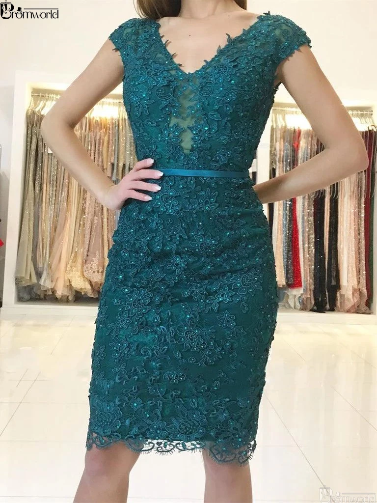 green homecoming dresses 2019