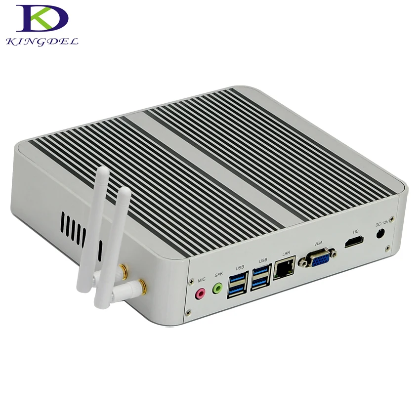 

Brand new Intel i3 7100U Fanless Metal Case Mini Computer Windows 10 Linux 4K HTPC HDMI VGA max 16G RAM 300M Wifi Nettop PC