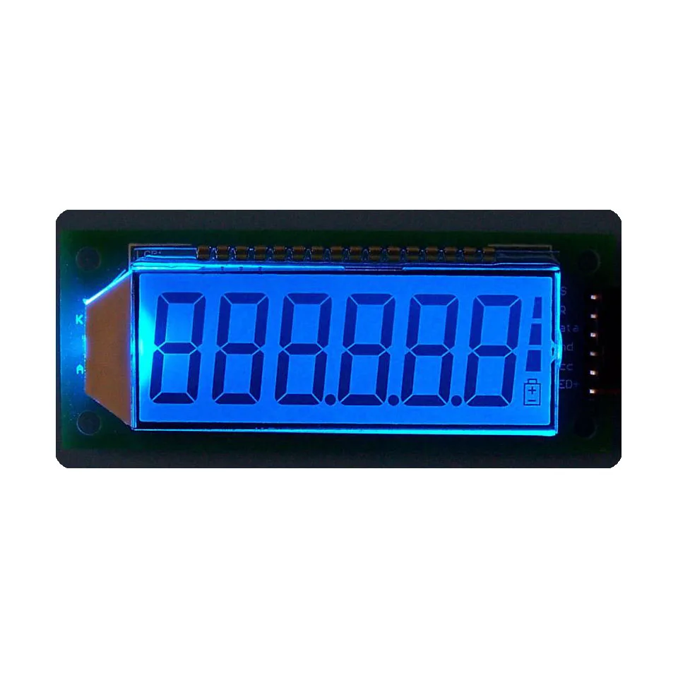Amazon | Sndy 3ピースブルー6桁7セグメントデジタル5V Lcd
