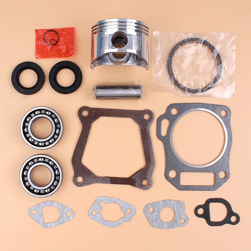 68mm Piston Rings Bearing Oil Seal Gasket Set For HONDA GX160 GX 160